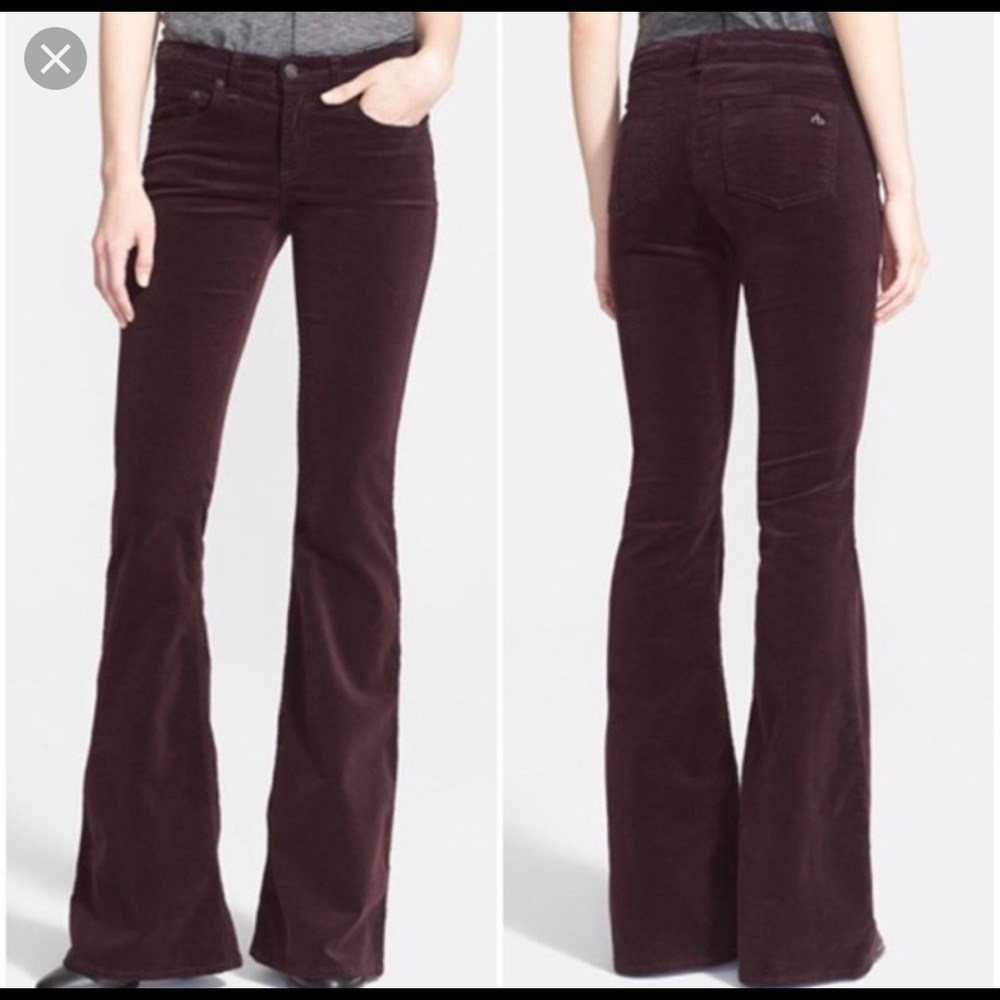 Rag and Bone Corduroy Flares